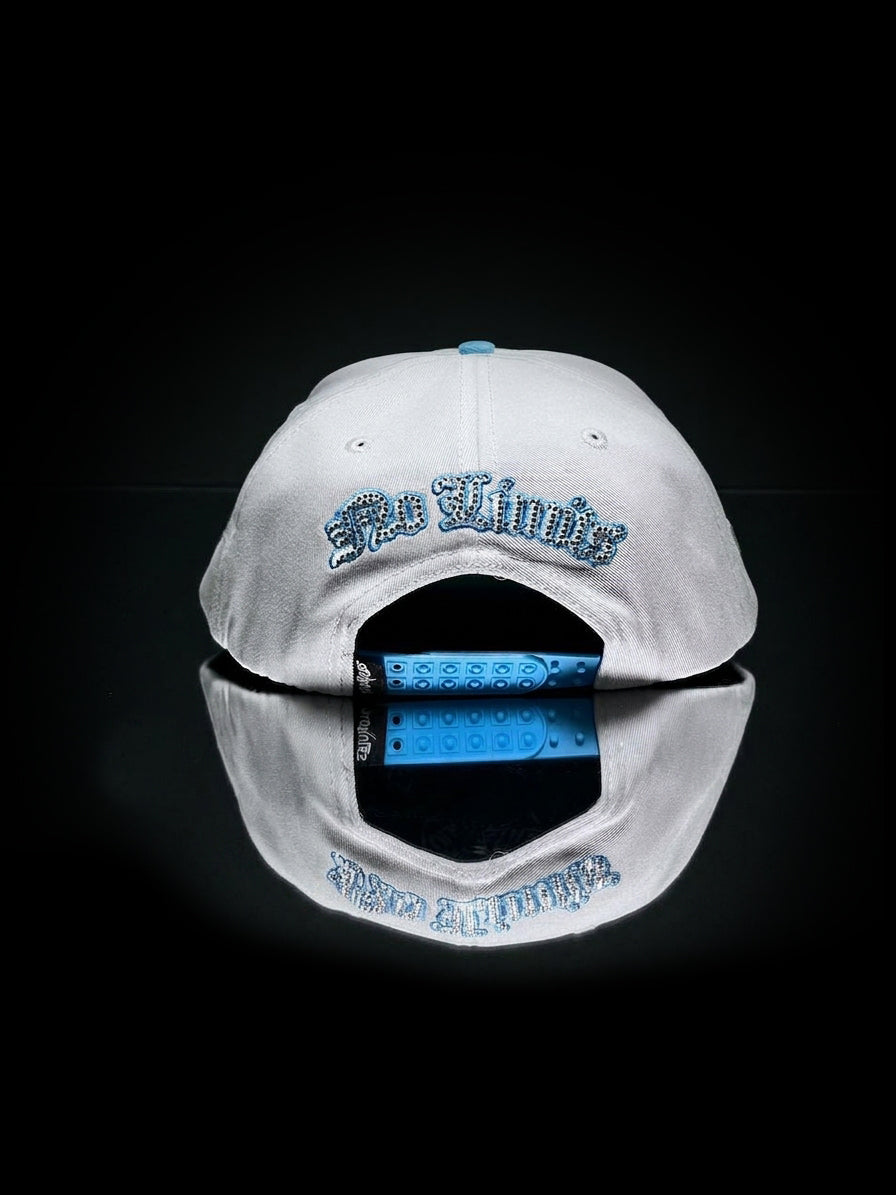 Norules Cap White & Sky Blue (UNC)