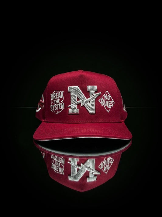 Norules Cap Red & White (Chicago Classic)
