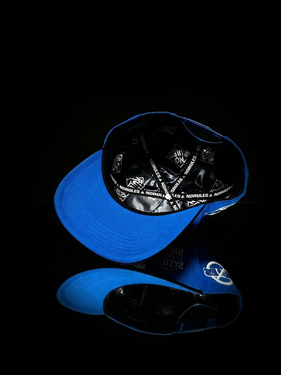Norules Cap Blue & Black (The Royal)