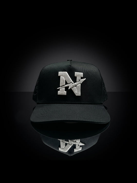 Cap Black & Silver (Gorra Negro y Plata)