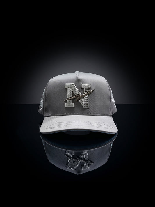 Cap Light Grey & Silver (Gorra Gris Claro y Plata)