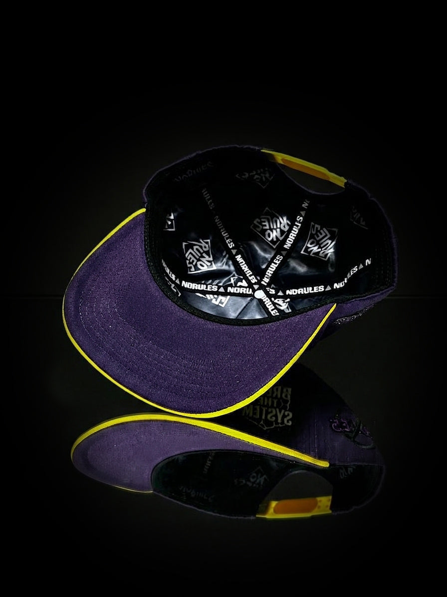 Norules Cap Purple & Yellow (Lakers)