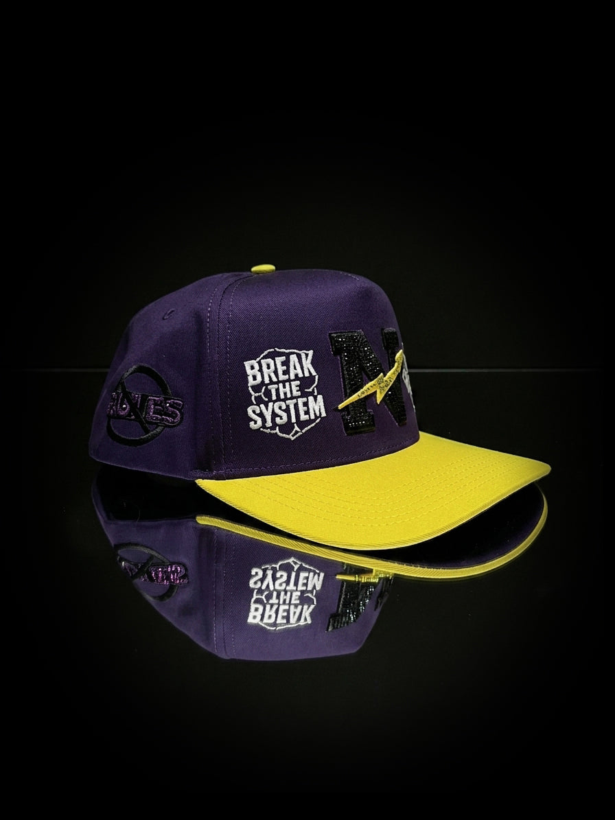 Norules Cap Purple & Yellow (Lakers)