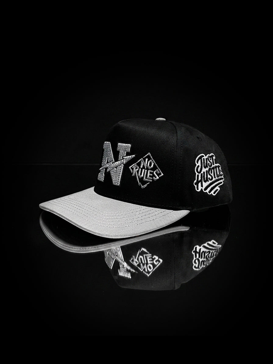 Norules Cap Black & Grey (Classic Shadow)