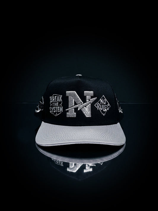 Norules Cap Black & Grey (Classic Shadow)