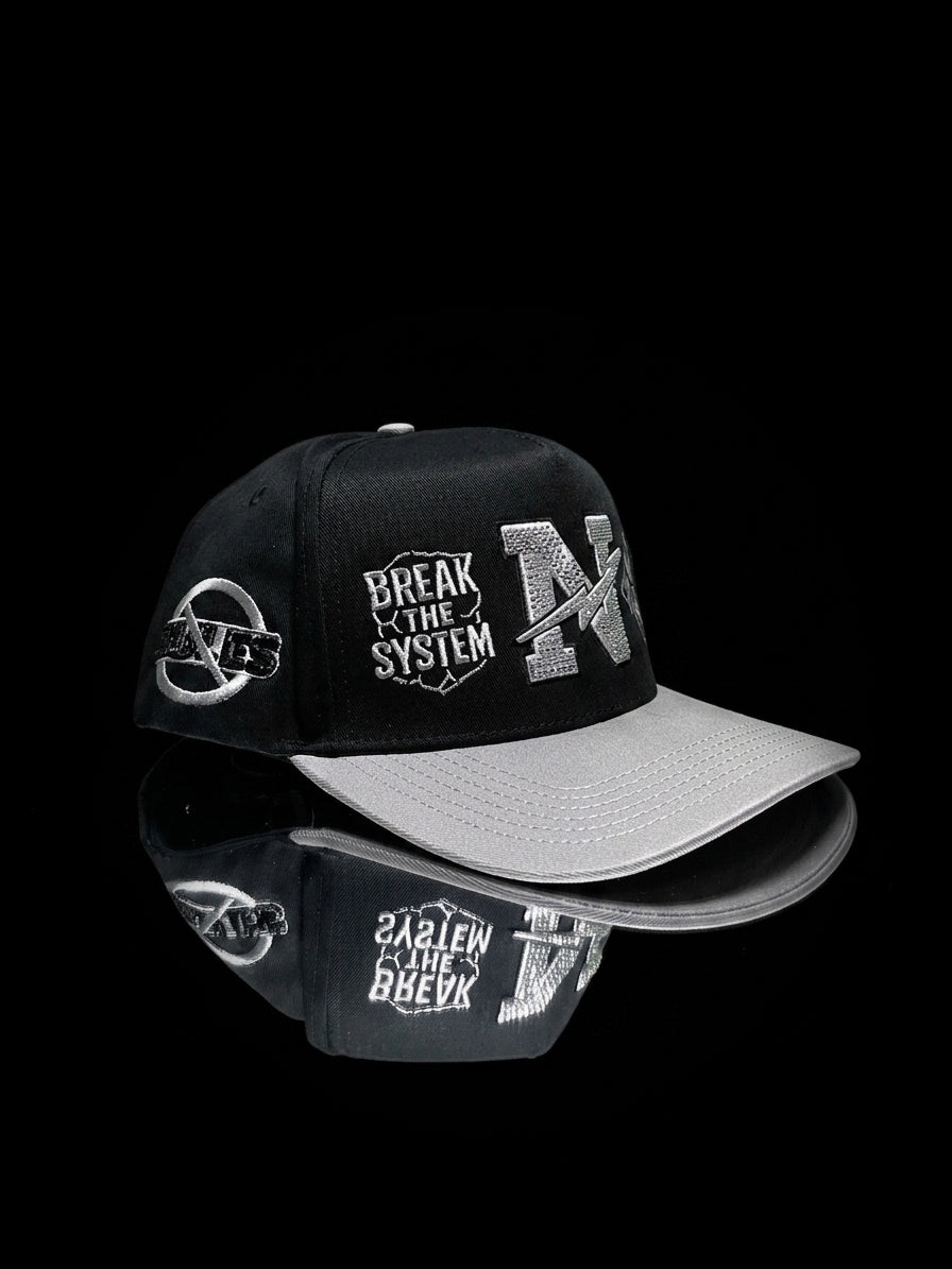 Norules Cap Black & Grey (Classic Shadow)